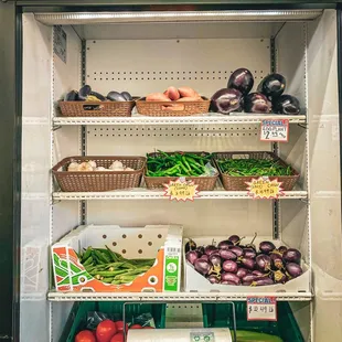 Fresh and ready produce.