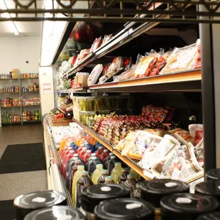 Our store boasts a produce area and grocery area where you will find everything you need to compliment your meats!