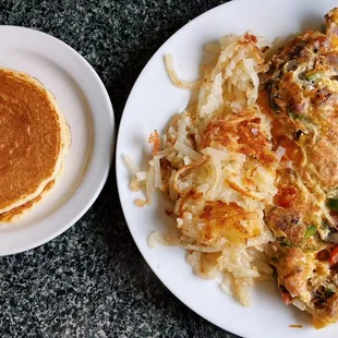 Supreme Omelette and Pancakes