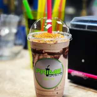 The Butterfinger shake! Delicious