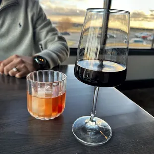 Cabernet Sauvignon + Smoked Old Fashioned