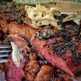 Now, that's a stake! 16oz Certified Angus Beef Ribeye.