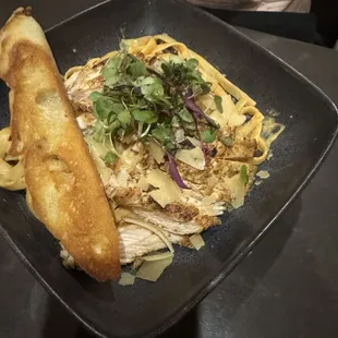 Roasted Red Pepper Chicken... the chicken is roasted, the red pepper is roasted, the red pepper is crushed hot pepper