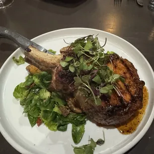 Bone in pork loin- delicious