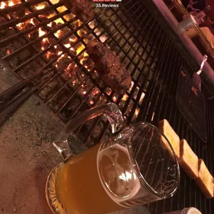 Late night trying to figure out what to have for dinner took the 30 min drive to enjoy this beloved steak!