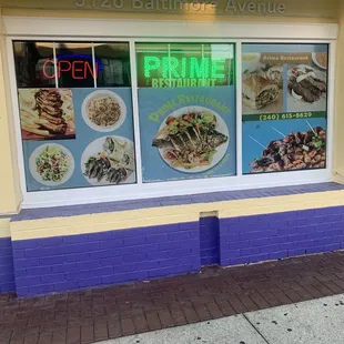 Outside of Restaurant