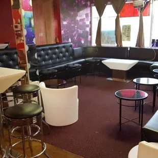 This is the VIP section of the restaurant