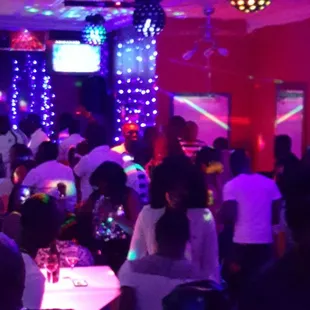 Customers having fun during the week end