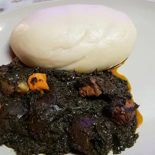 Eru and Pounded yam