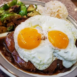 Prime Rib Loco Moco