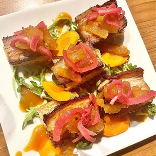 Crispy Smoked Kurabota Pork Belly