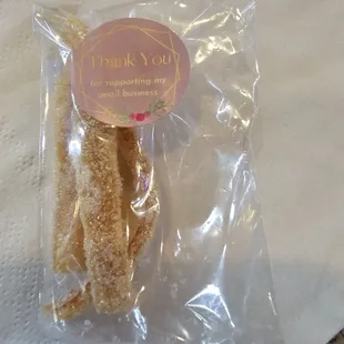 Sugared Orange Peel