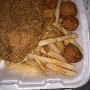 2pc? Fried 2 Piece Fish fillets NO