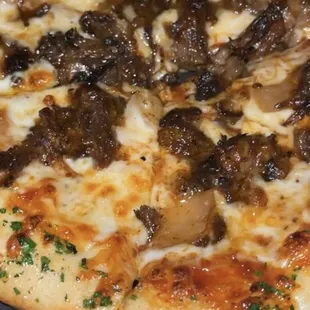 Braised and Blue Pizza