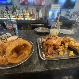 Onion rings  Prime Philly Burger