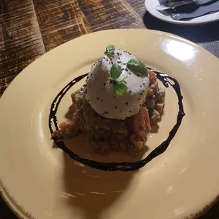 Tomato Burrata Salad. Excellent!