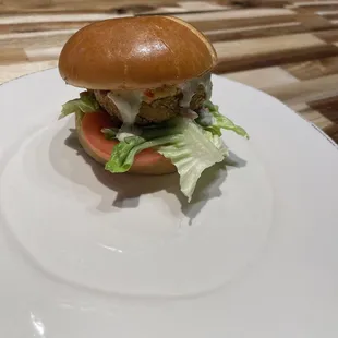 Crab Cake Sandwich