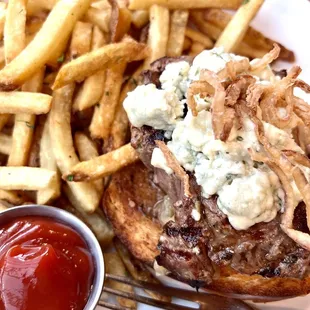 Open Faced Steak Sandwich!