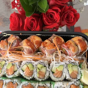 Not ashamed to say we have ordered 3 times and they&apos;ve only been open a little over a week! Sushi is great!
