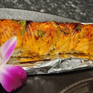 Baked Salmon Roll