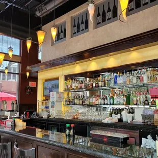 a view of the bar