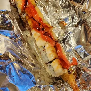 Kiss on fire roll