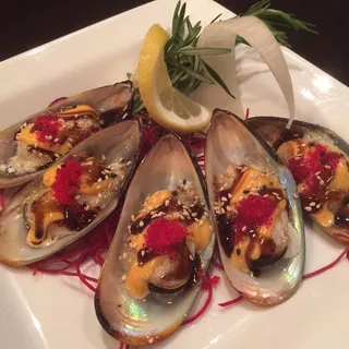 Baked Green Mussel