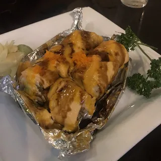 Baked Salmon Roll