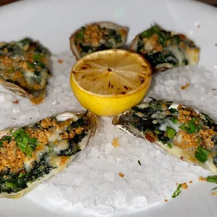 Oysters Rockefeller