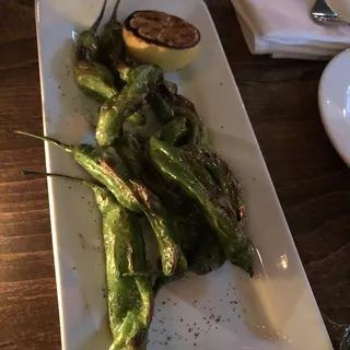 Blistered Shishito Peppers