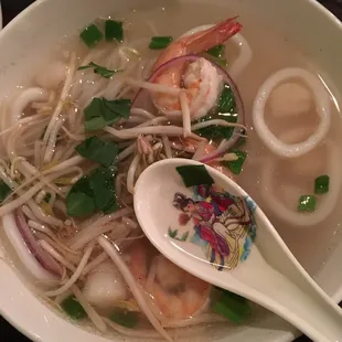 Seafood pho