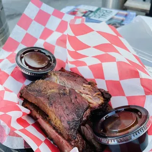 ribs and sauces