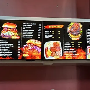 Menu. No prices on half the items??