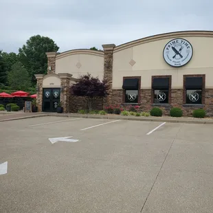a large clock on the side of a building