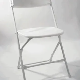 Reg white chairs $.75 cents