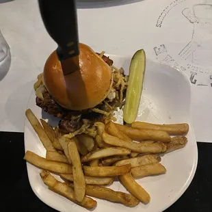The prime burger!