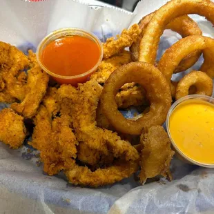 Zappers with onion rings