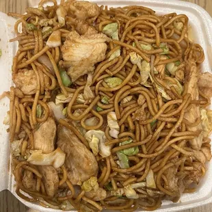 Chicken cow mein 12.4.24