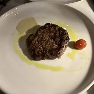8oz filet - we asked for no butter and was still great