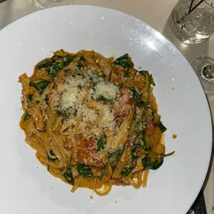 Cajun Chicken Linguine - so good and tasty!