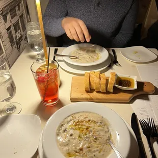 Mushroom truffle soup