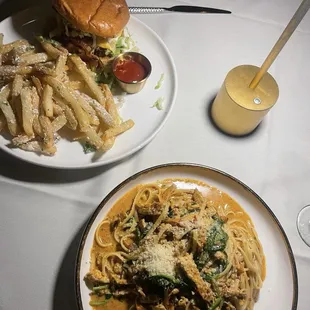 food, burgers