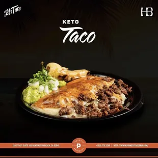 Keto taco