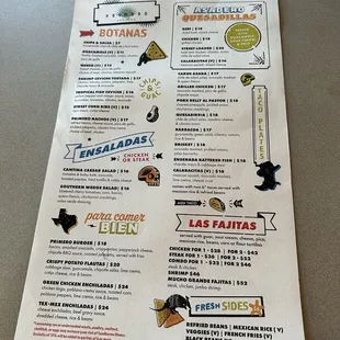 menu, sushi and sashimi