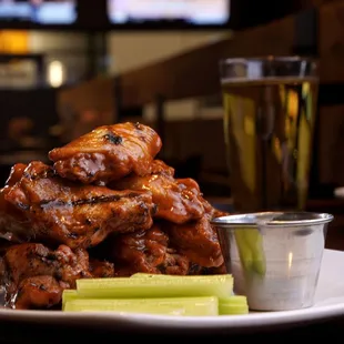 The best wings in town! Get bone-in or boneless and choose from a variety of different sauces.
