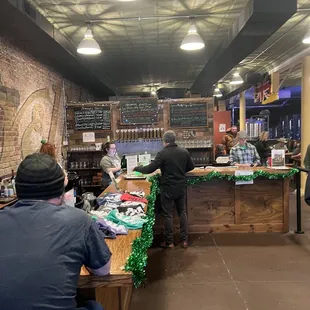 St Patrick's Day at the bar