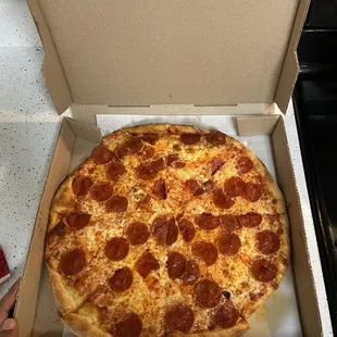 Large 14 inch DOUBLE Pepperoni Pizza