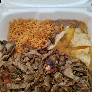 Carne asada plate