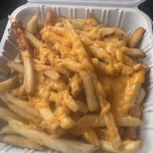 Chili cheese fries light chili