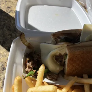 Philly cheesesteak